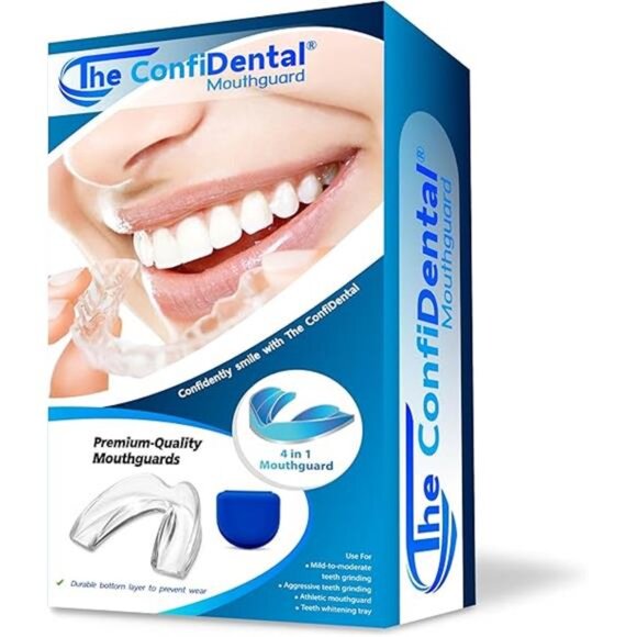 Pack of 3 Moldable Mouth Guard for Teeth Grinding Clenching Bruxism, Sport - Picture 8 of 8